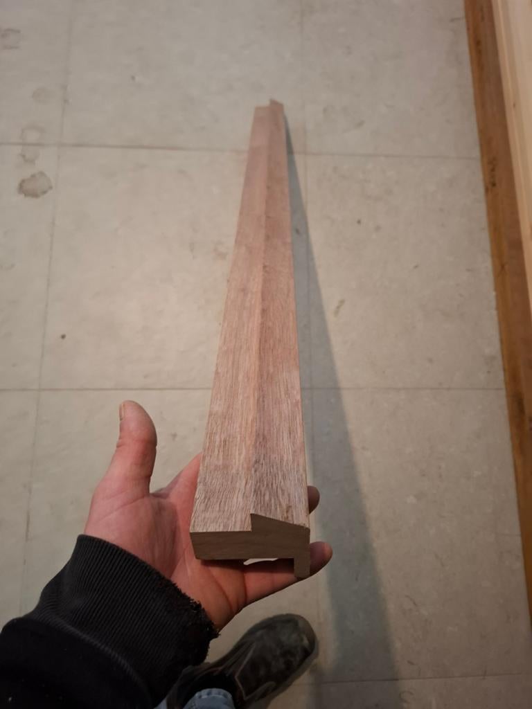 Maranti kozijnhout., Ophalen of Verzenden, Overige houtsoorten, 50 mm of meer, Minder dan 200 cm