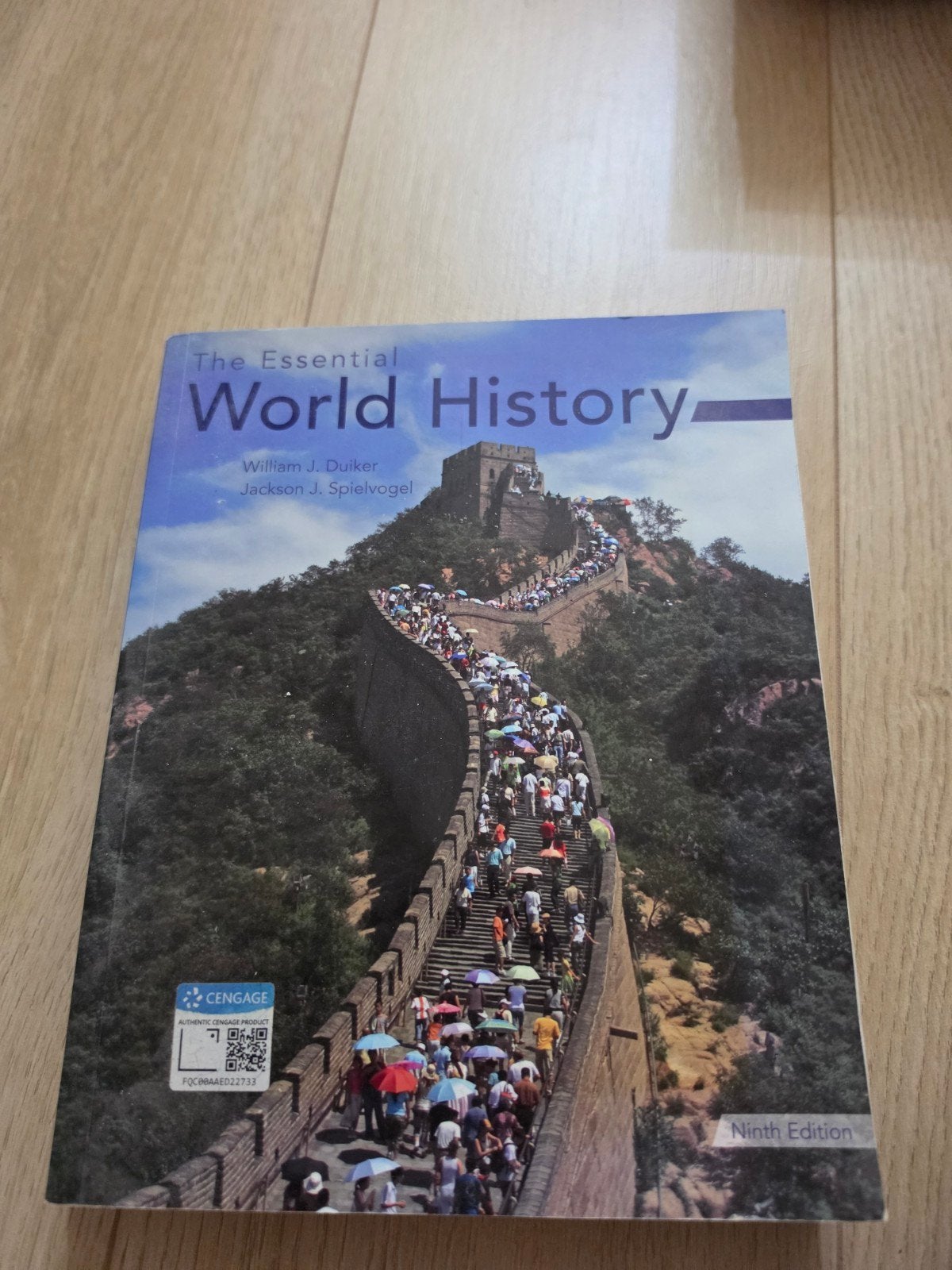 The Essential World History - Negende Editie, Overige gebieden, Ophalen of Verzenden, William J. Duiker, Jackson J. Spielvogel