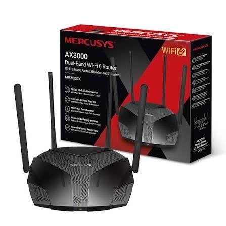 Mercusys TP-Link AX3000 WiFi6 Dual-Band Draadloze Router, Ophalen of Verzenden, Zo goed als nieuw, Router, Mercusys TP-Link