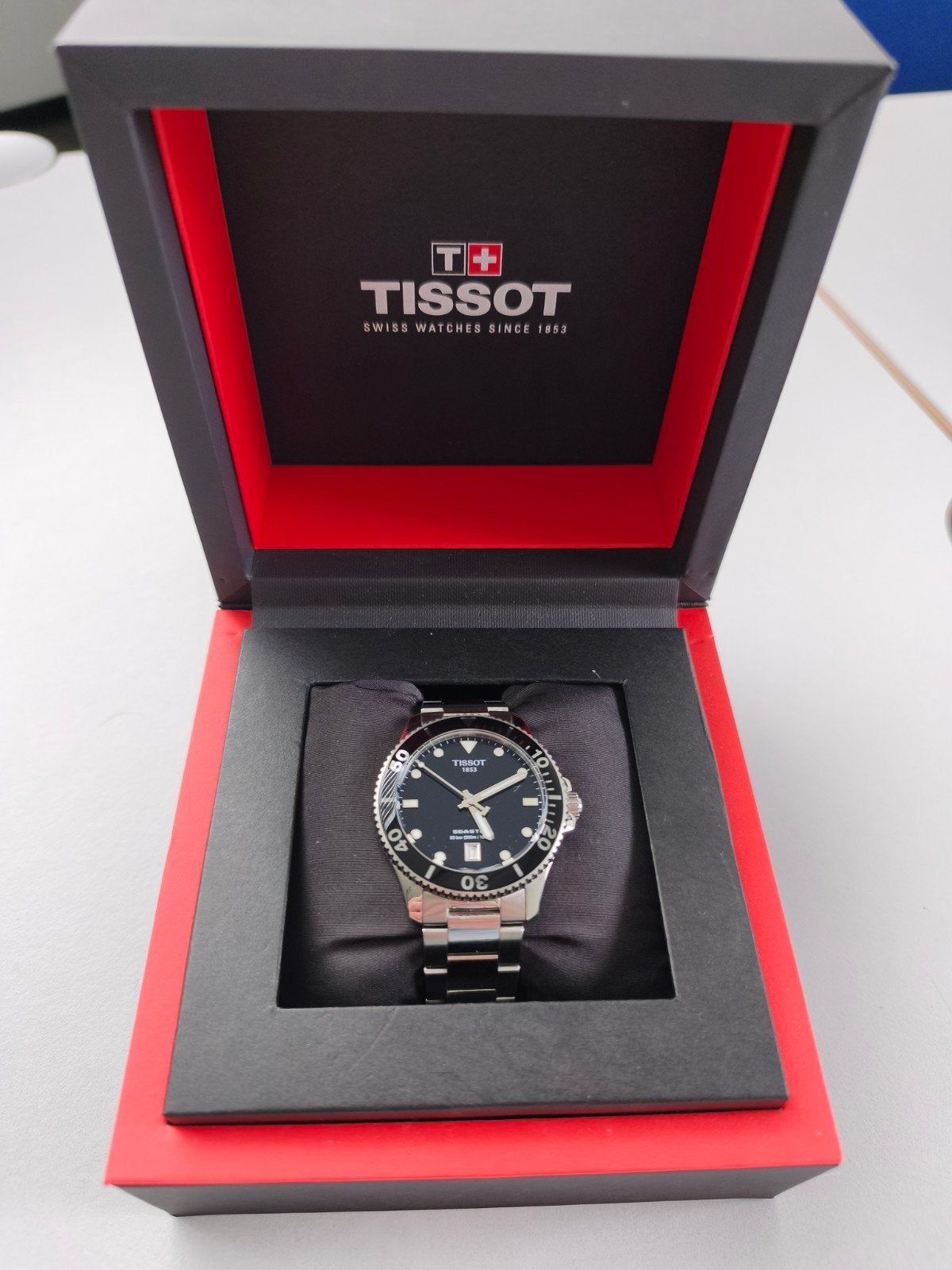 Tissot Seastar 1000, Overige merken, Staal, Staal, Polshorloge