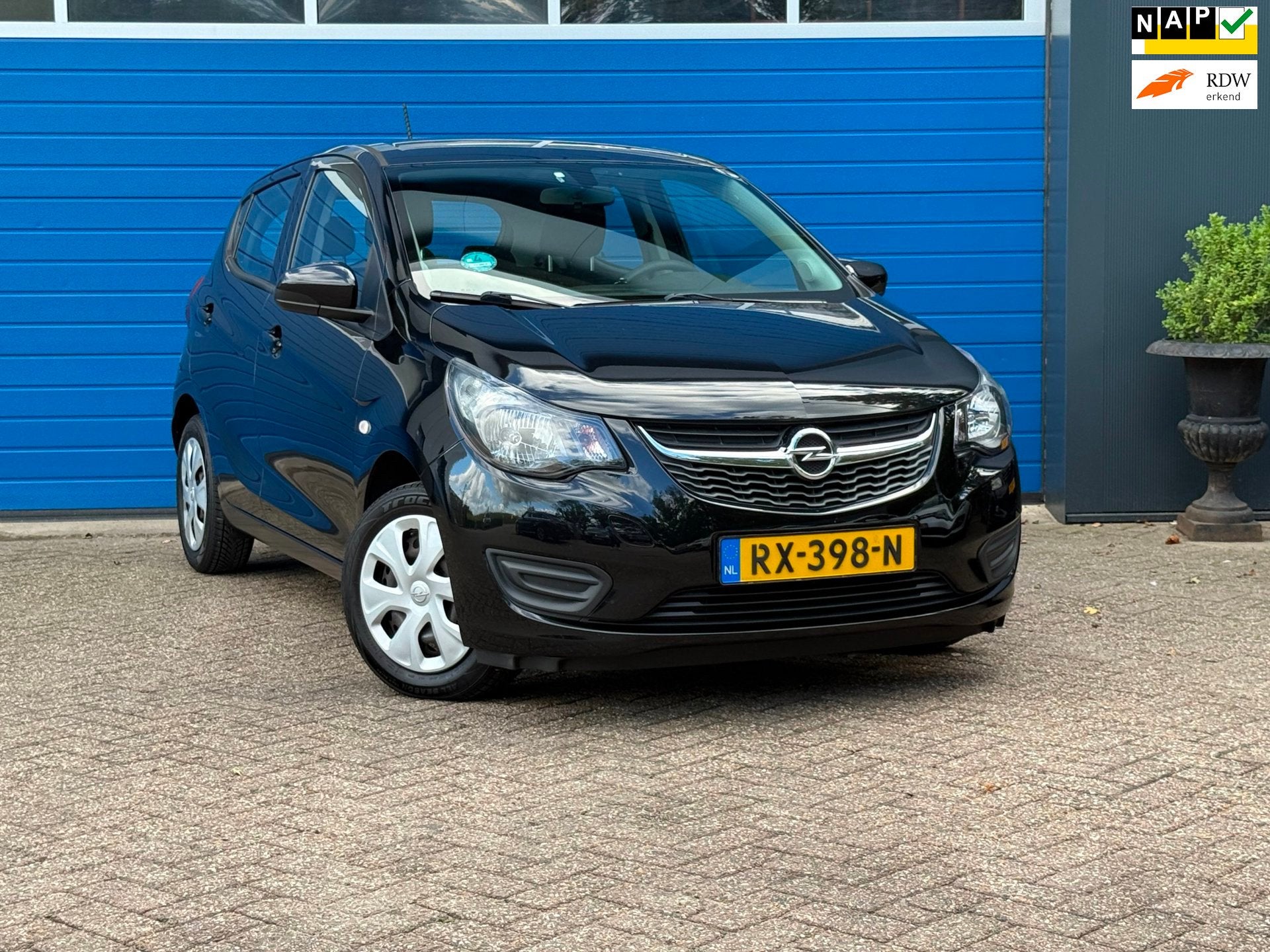 Opel KARL 1.0 ecoFLEX Edition|Airco, Auto's, Voorwielaandrijving, 839 kg, Stof, Gebruikt