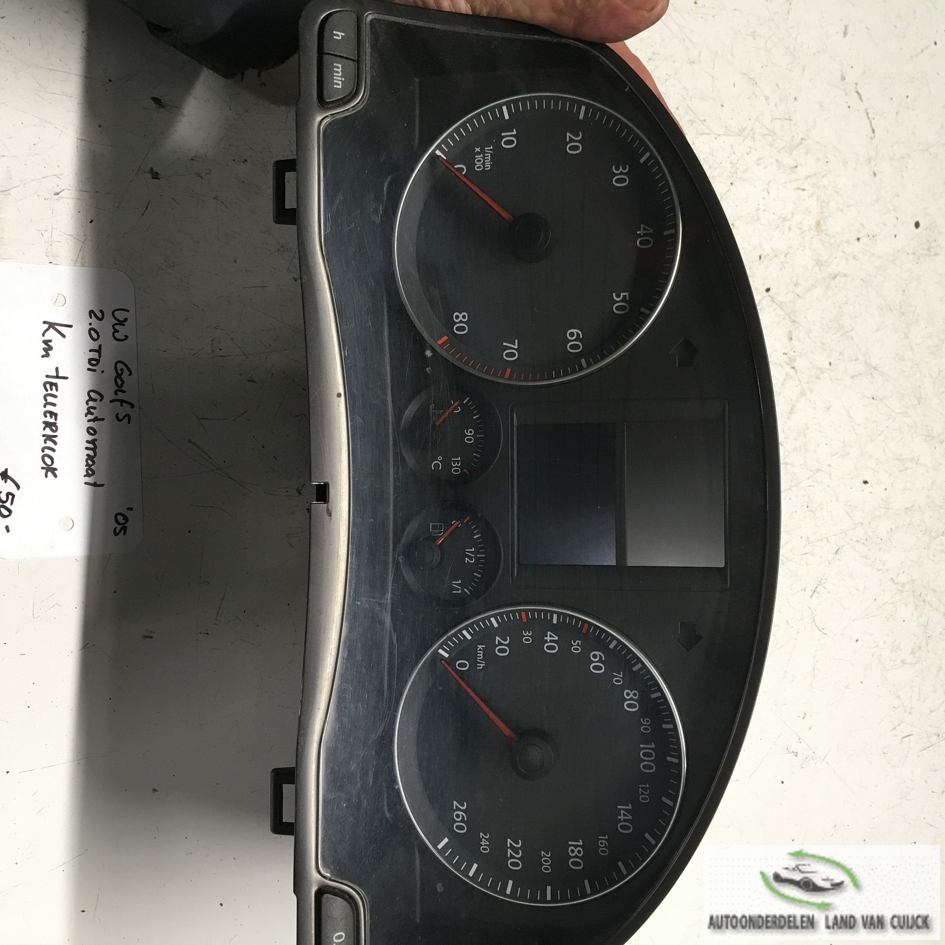Vw Golf 5 2.0 tdi automaat  2005  Km Tellerklok    1K0920861, Gebruikt, -, -, Ophalen of Verzenden