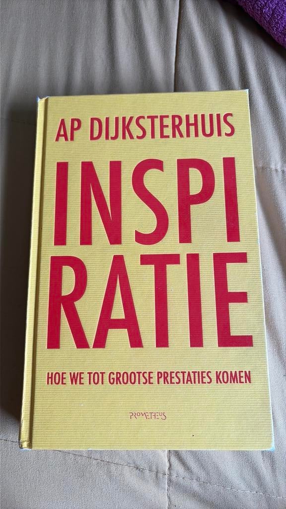 Ap Dijksterhuis - Inspiratie, Boeken, Ophalen of Verzenden, Zo goed als nieuw, Ap Dijksterhuis
