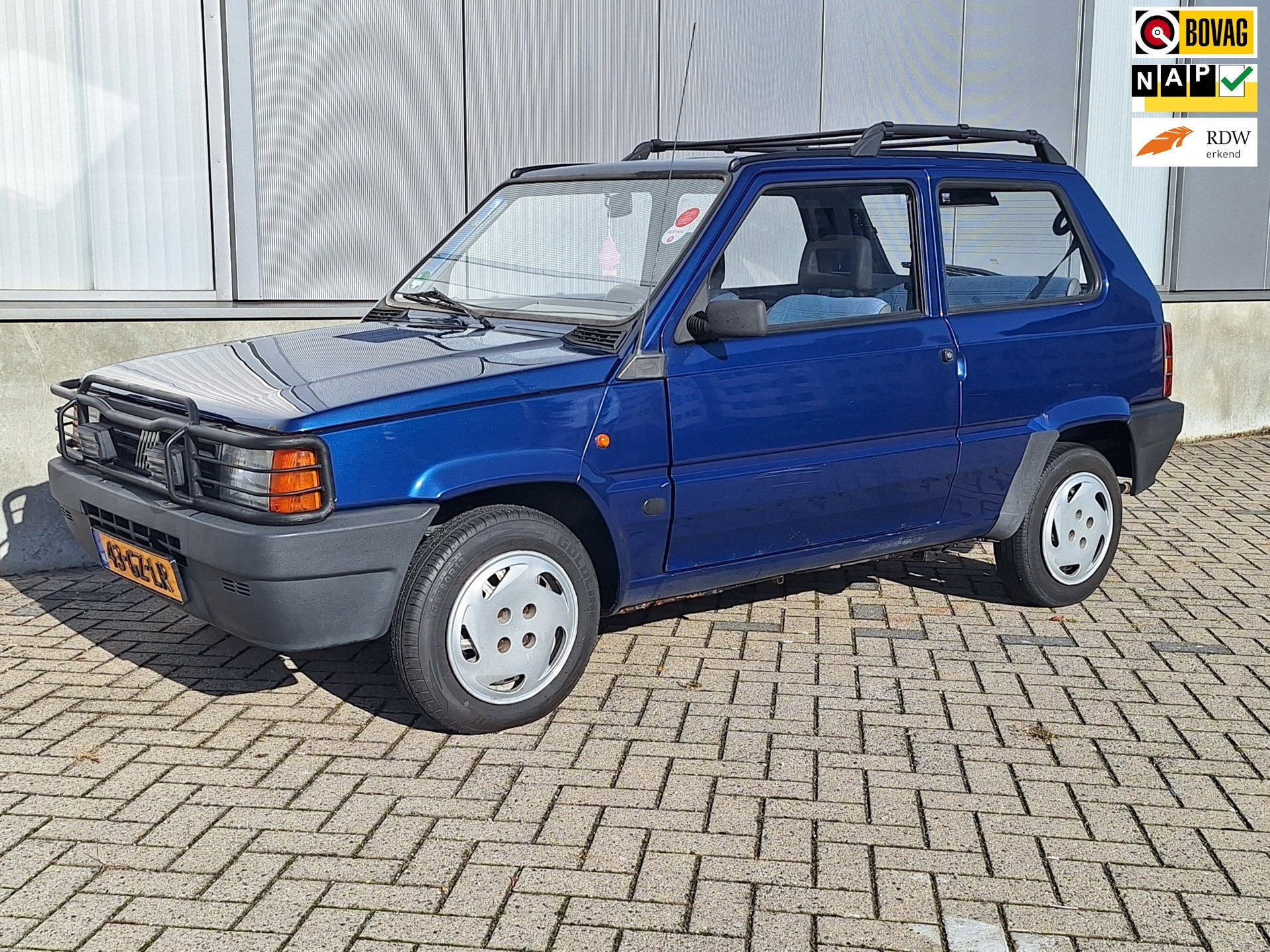 Fiat Panda 1.1 Young -klaar voor nieuwe avonturen-, Auto's, Voorwielaandrijving, Stof, Blauw, Origineel Nederlands