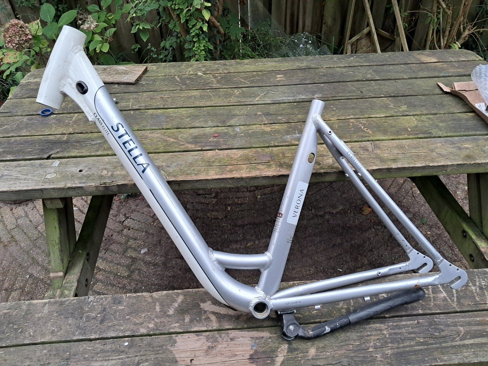Stella Verona fietsframe, Fietsen en Brommers, Frame, Gebruikt, Stella, Aluminium