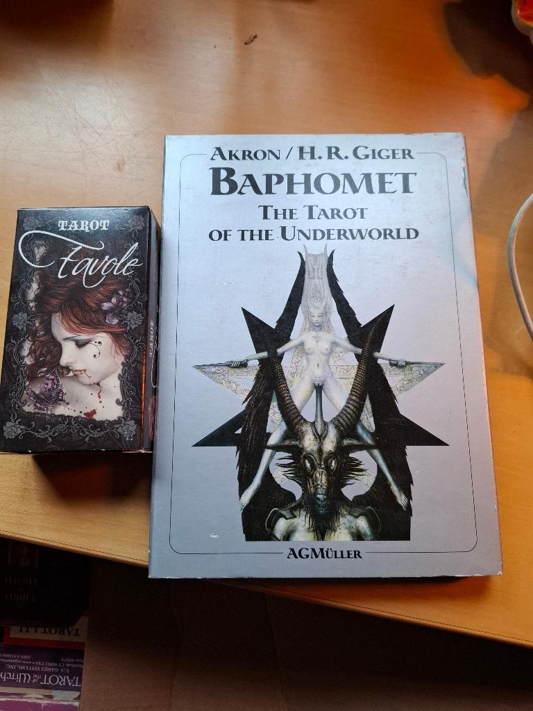 tarotkaarten, Boeken, Esoterie en Spiritualiteit, Akron/giger, Spiritualiteit algemeen, Overige typen, Ophalen of Verzenden