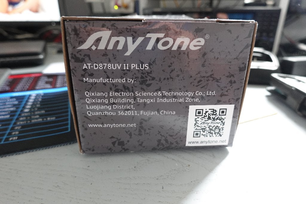 ANY TONE Dualband DMR portofoon AT D878 UV II Plus, 15 km of meer, Ophalen of Verzenden, Zo goed als nieuw, Portofoon of Walkie-talkie