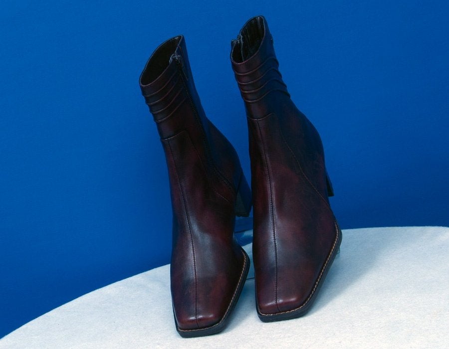 Leren dameslaarsjes 'Jana', maat 37, Kleding | Dames, Ophalen, Nieuw, Overige kleuren, Lage of Enkellaarzen