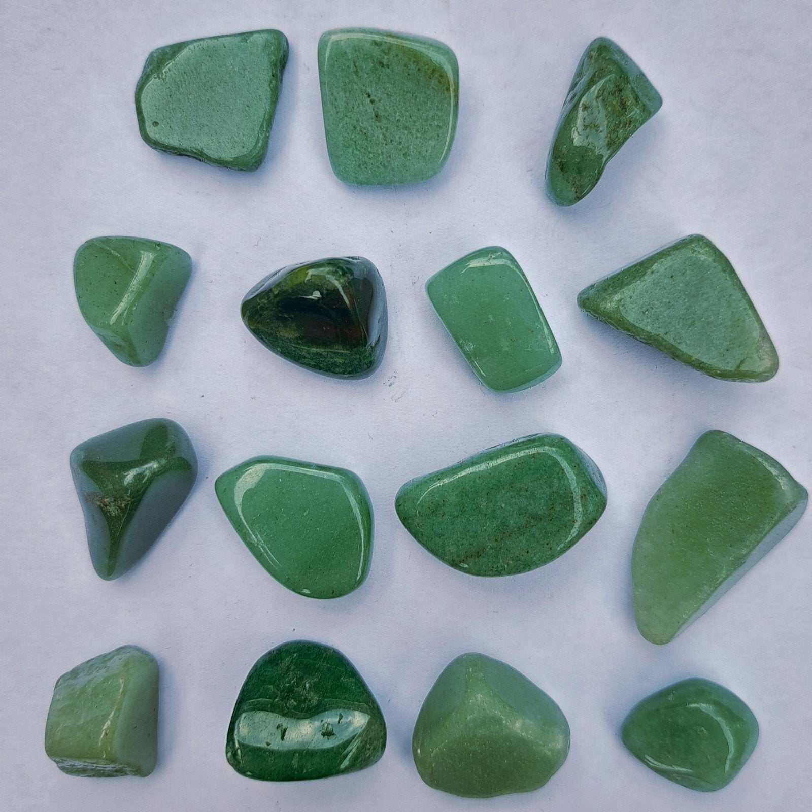 15x Aventurijn voor €10 edelstenen set natuursteen kristalle, Ophalen of Verzenden