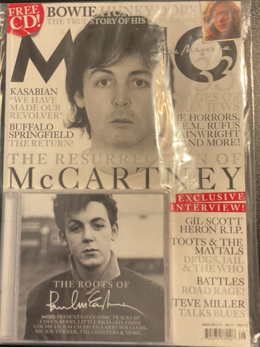MOJO Magazine met gratis CD 'The Roots of Paul McCartney', Cd's en Dvd's, Cd's | Pop, Zo goed als nieuw, Verzamelalbum, Inclusief doosje