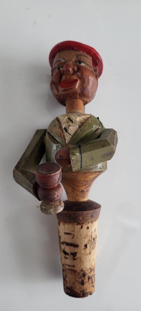 Te koop verzameling vintage flessen stoppers, Ophalen of Verzenden, Gebruikt