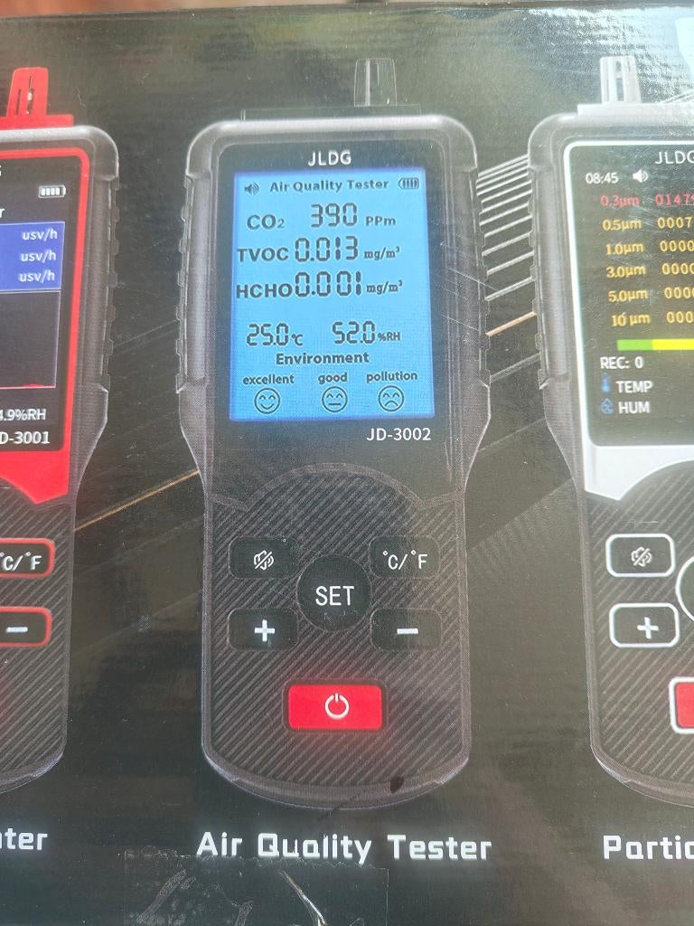 Luchtkwaliteit meter, Ophalen of Verzenden, Nieuw, Overige meters