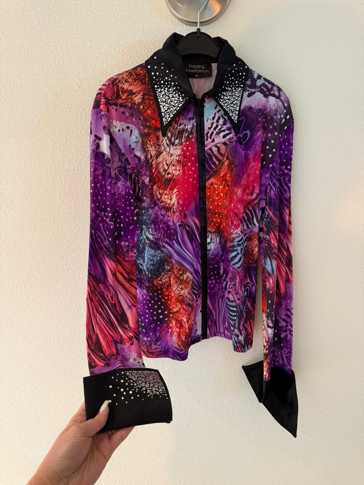 Western showblouse, Ophalen of Verzenden, Zo goed als nieuw