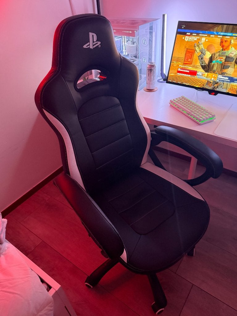 Nacon PlayStation Gaming Chair, Huis en Inrichting, Zwart, Nieuw, Ophalen of Verzenden, Gaming bureaustoel