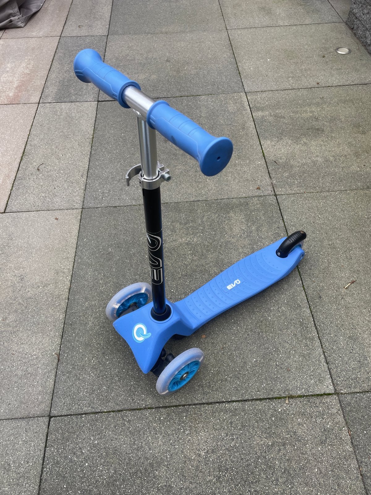 Blauwe EVO driewieler step voor kinderen, Ophalen, Gebruikt, Gewone step