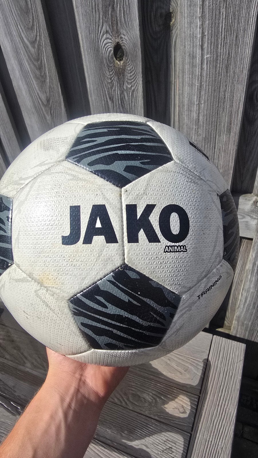 Jako Animal Voetbal - Gebruikt, Sport en Fitness, Voetbal, Ophalen of Verzenden