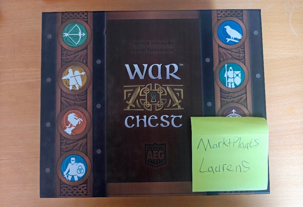 War chest, Een of twee spelers, Ophalen of Verzenden, Zo goed als nieuw