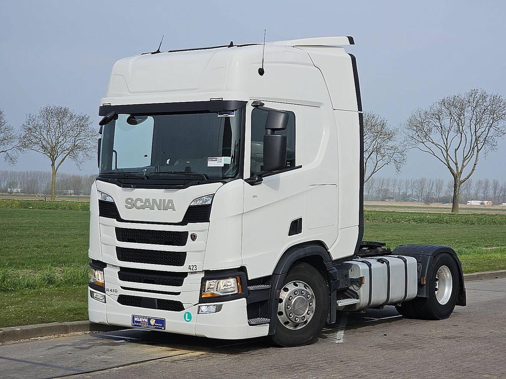 SCANIA R410 retarder 2x tank, Automaat, Euro 6, Scania, Wit