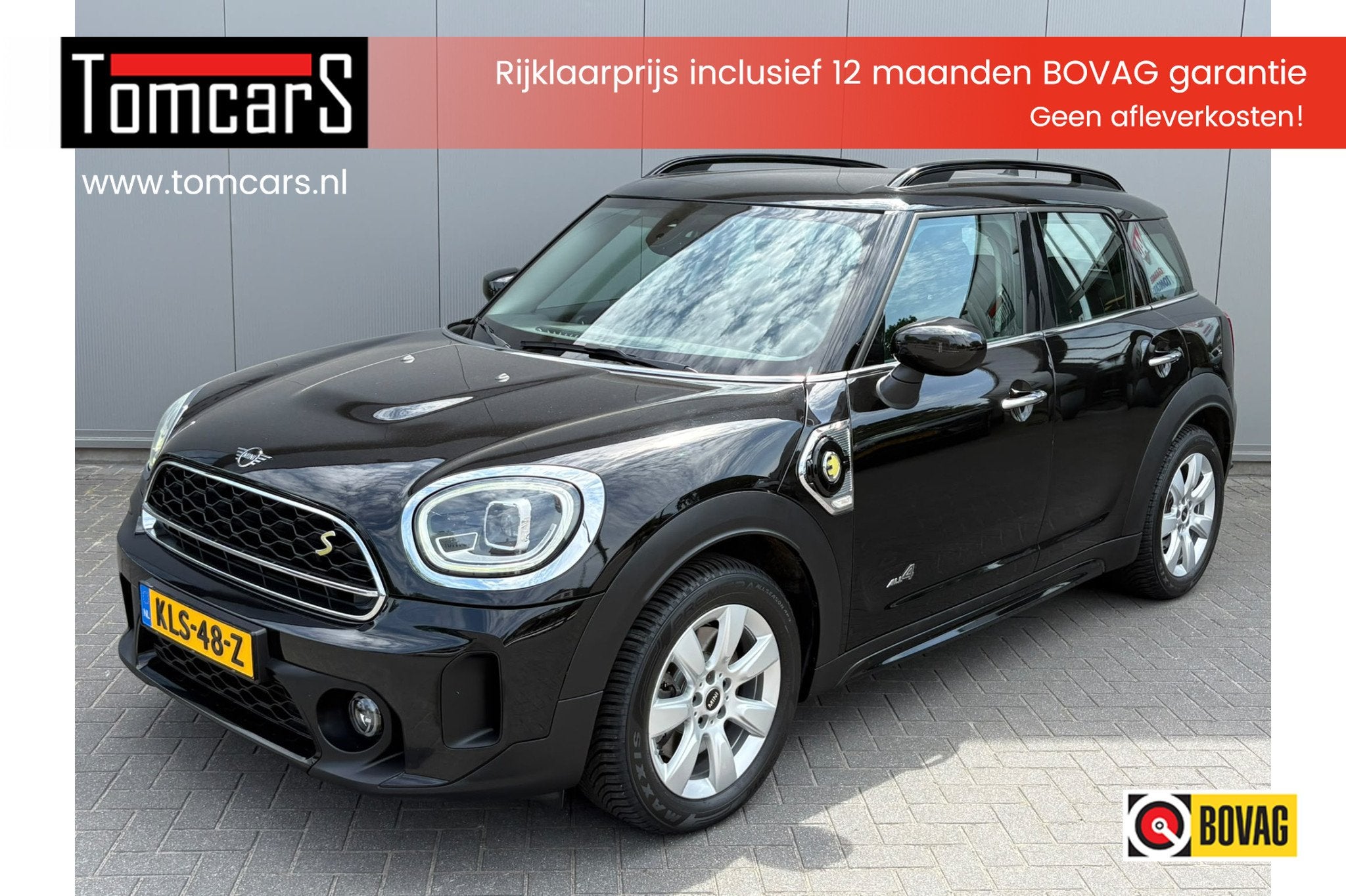 MINI Countryman 1.5 Cooper S E ALL4 Chili Plug-in-Hybrid/Cam, Auto's, Mini, Gebruikt, Euro 6, Countryman, Zwart