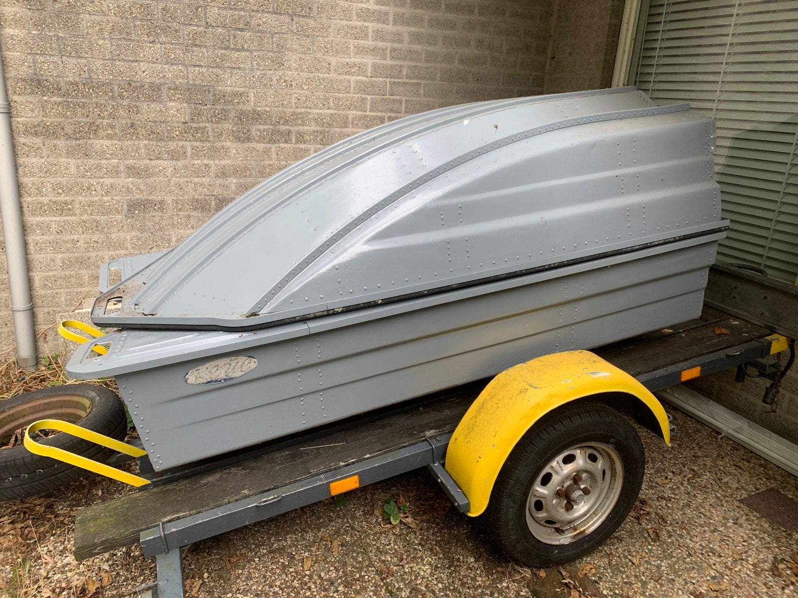 Aluminium vouw boot, Ophalen, Zo goed als nieuw, Aluminium