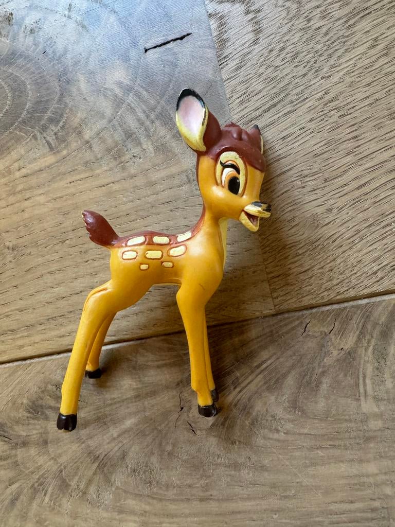 Vintage Disney Bambi, Ophalen of Verzenden, Bambi of Dumbo, Gebruikt, Beeldje of Figuurtje