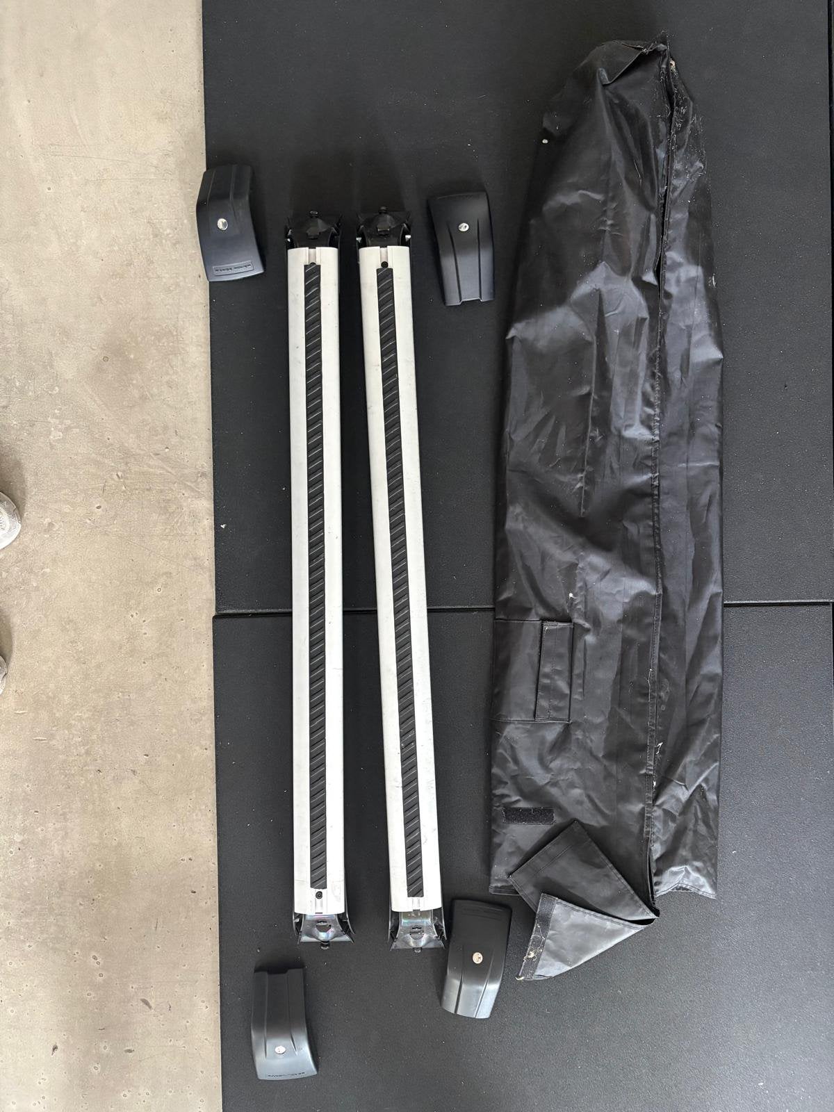 Originele Range Rover Evoque dakdragers – compleet met tas, Ophalen, Gebruikt