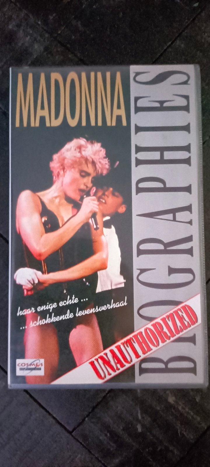 Mandonna vhs video band  Lees adv, Ophalen of Verzenden, Zo goed als nieuw, Overige typen