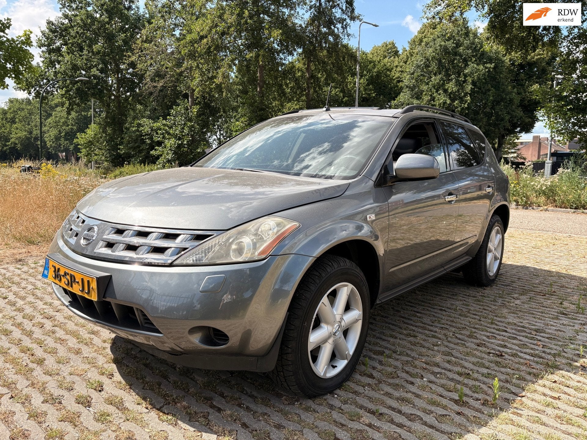 Nissan Murano 3.5 V6 - automaat - leder - schuifdak - airco, Auto's, Nissan, Bedrijf, Te koop, Murano, 4x4, ABS, Achteruitrijcamera