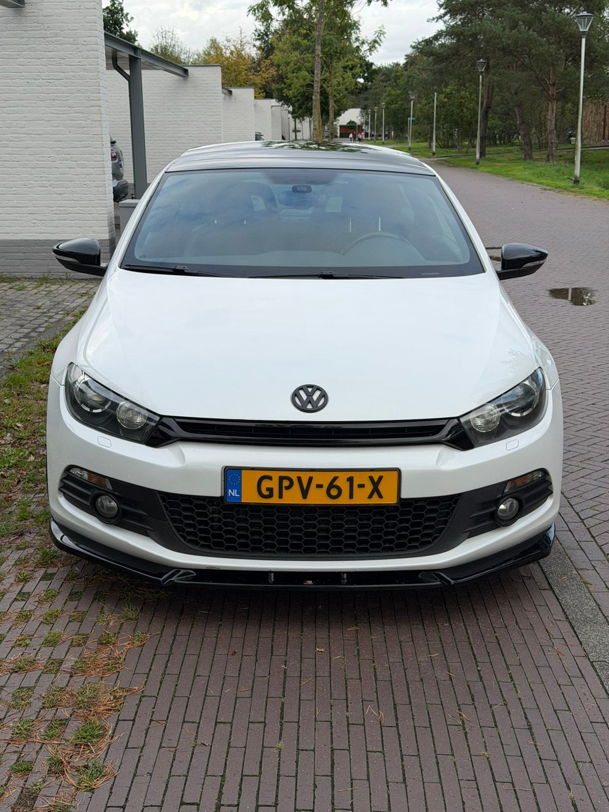 Sportieve Scirocco Parelmoer 2013 lage KM-stand | 118 kW, Auto's, Voorwielaandrijving, 15 km/l, 4 cilinders, Wit