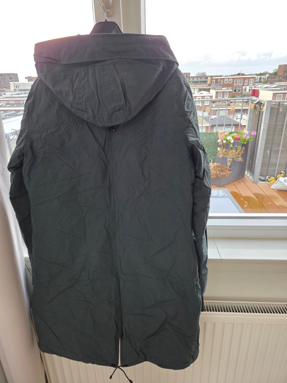 FISHTAIL PARKA Airforce, Airforce, Maat 42/44 (L), Ophalen of Verzenden, Gedragen