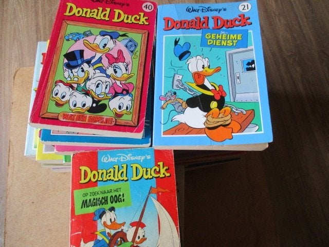 adv8110 donald duck pocket 2e serie, Eén stripboek, Ophalen, Gelezen