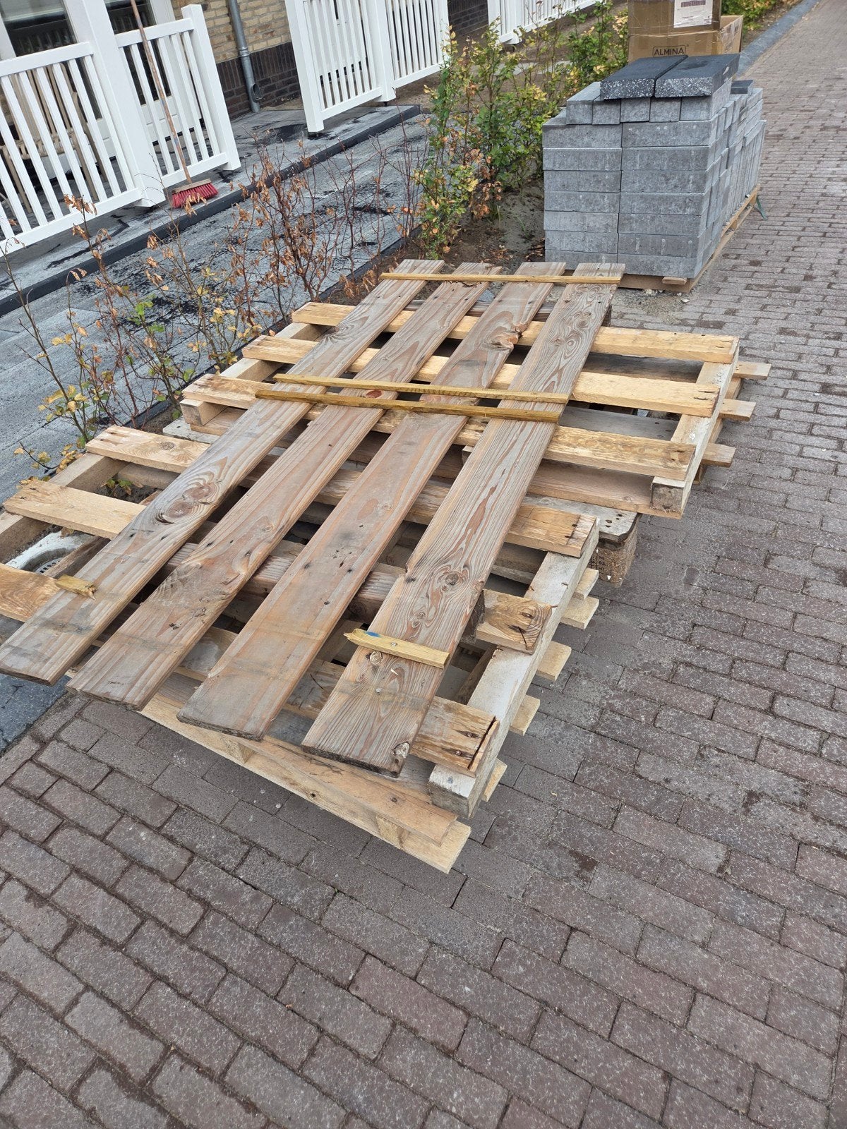 Gratis pallets - circa 10 stuks, Ophalen