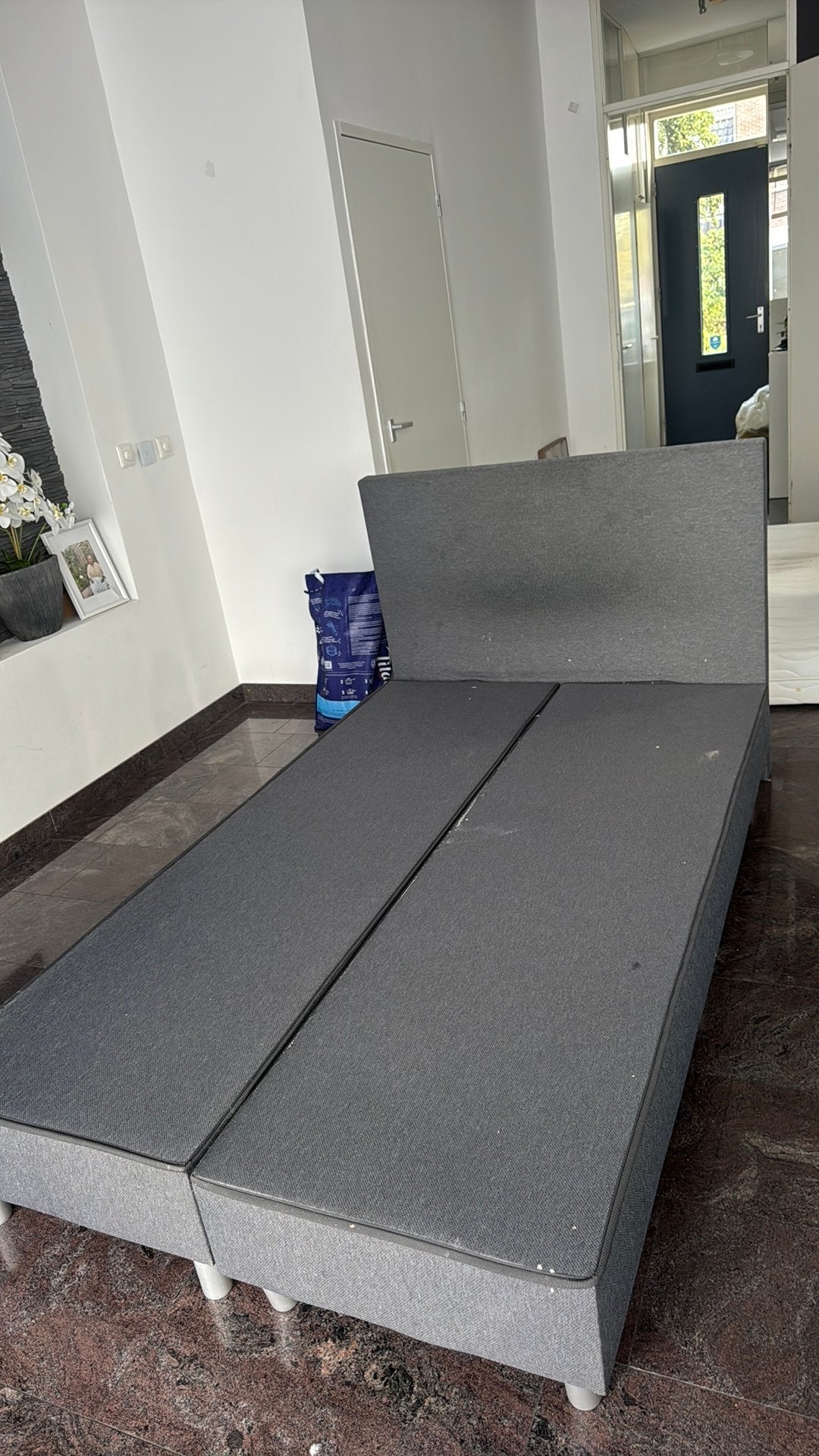 Bed 120x200 gratis ophalen, Ophalen, Zo goed als nieuw