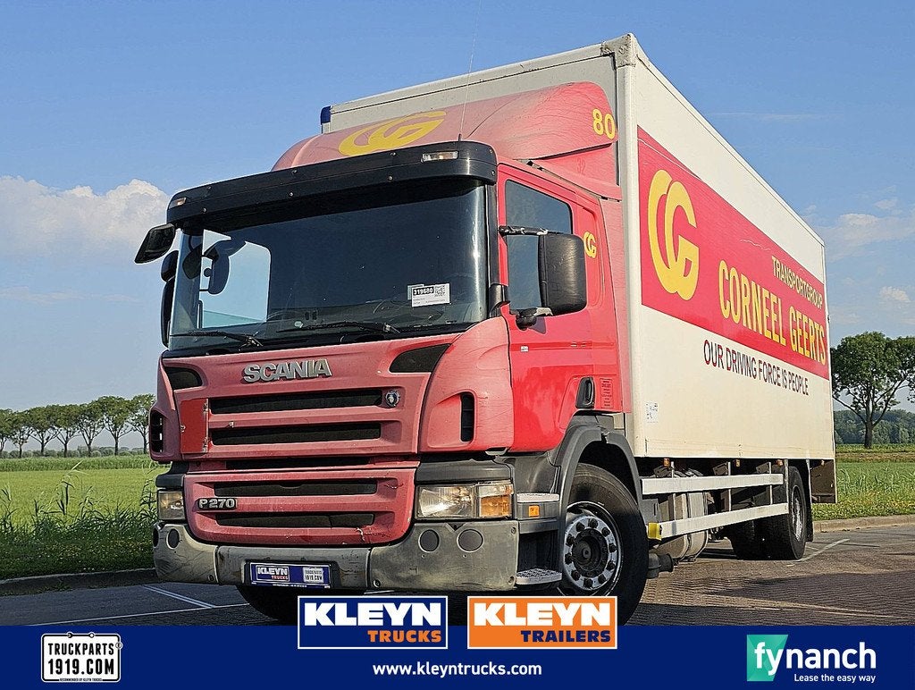 SCANIA P270 lift hard wood floor, Bedrijf, Diesel, Euro 4, Stoelverwarming