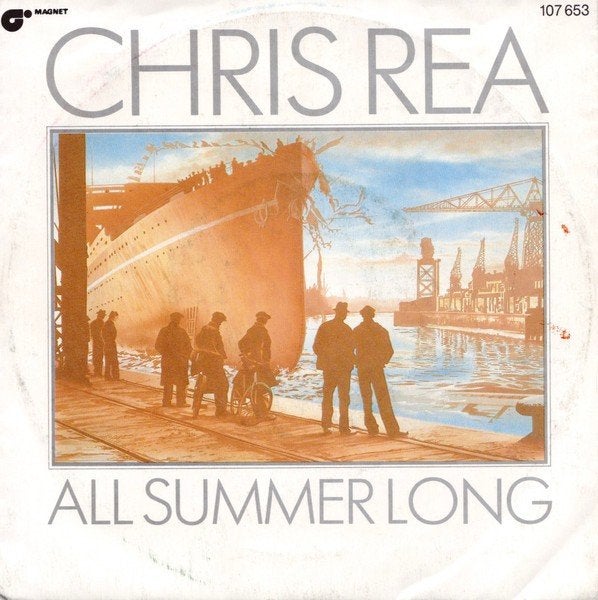 Chris Rea - All Summer Long (Single), Gebruikt, 7 inch, Pop, Overige typen