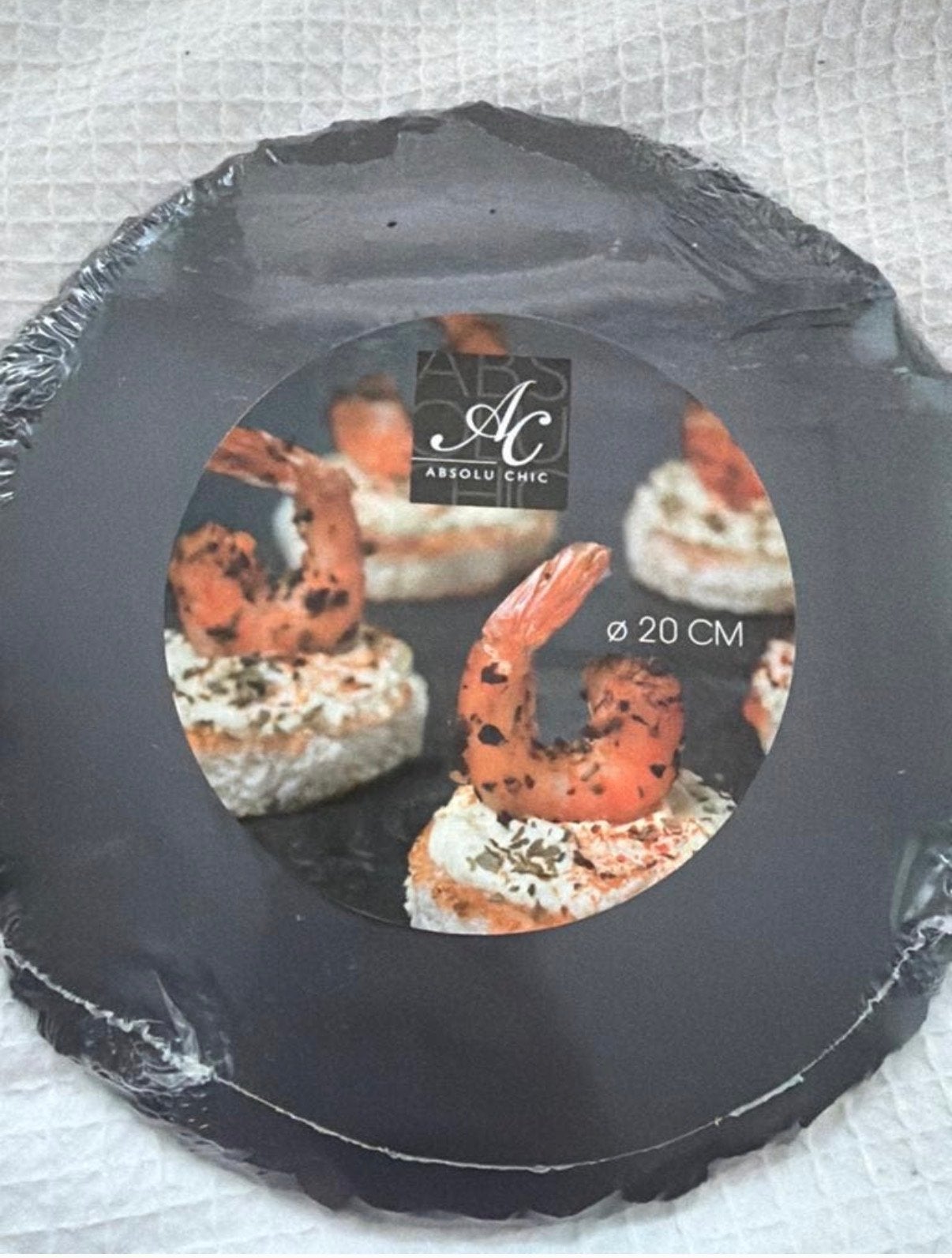 NIEUW – 2x Leistenen Serveerborden – 20 cm, Ophalen of Verzenden