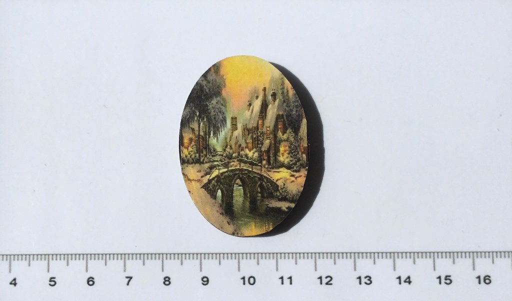 Poppenhuis miniaturen schilderij 154, Ophalen of Verzenden, Nieuw, Poppenhuis
