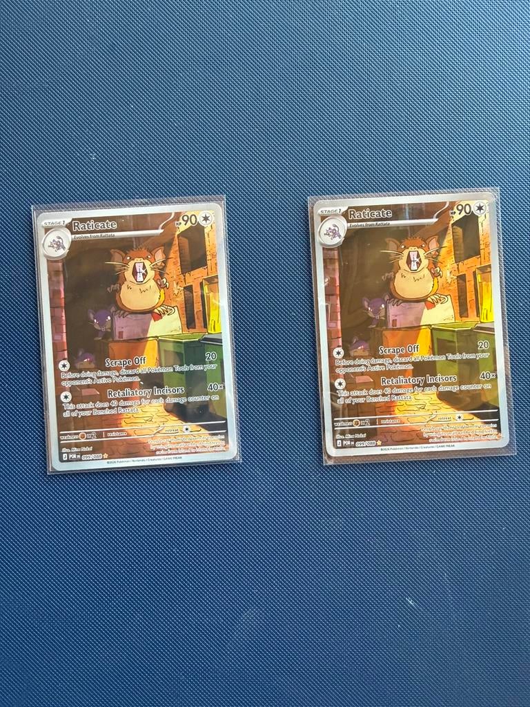 Raticate (POR 088/099), Ophalen of Verzenden, Zo goed als nieuw, Losse kaart