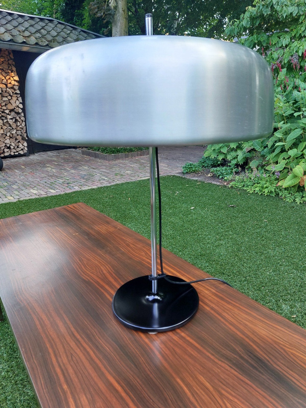 Mooie industriële vintage tafellamp van Staff Leuchten, Ophalen, Vintage