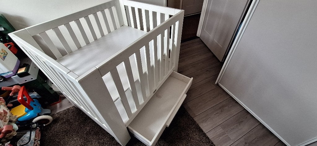 Baby box, Ophalen, Gebruikt, Rechthoekig, In hoogte verstelbaar