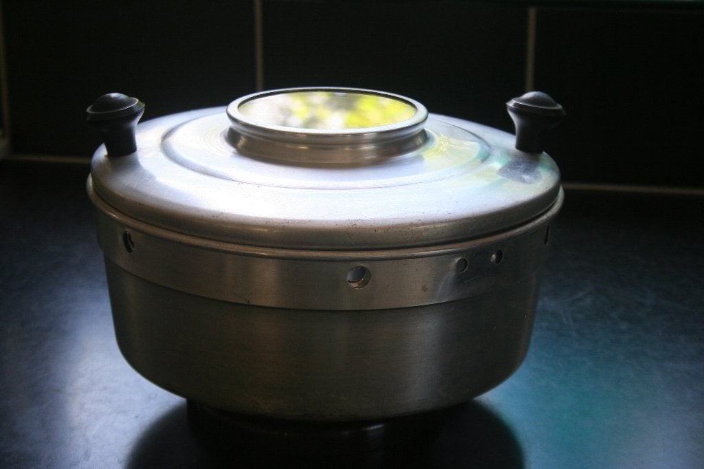 Wonderpan Brocante voor gas of camping, Ophalen of Verzenden, Gebruikt, Aluminium, Overige typen