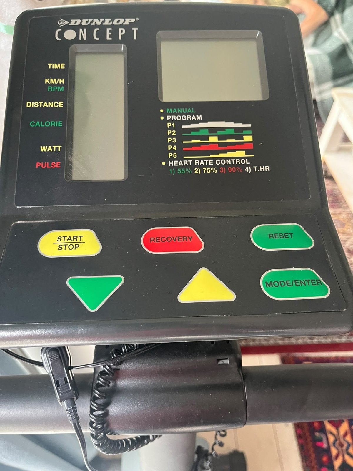 Dunlop Concept 4000 Hometrainer - Zo goed als nieuw, Ophalen of Verzenden, Zo goed als nieuw, Metaal, Benen