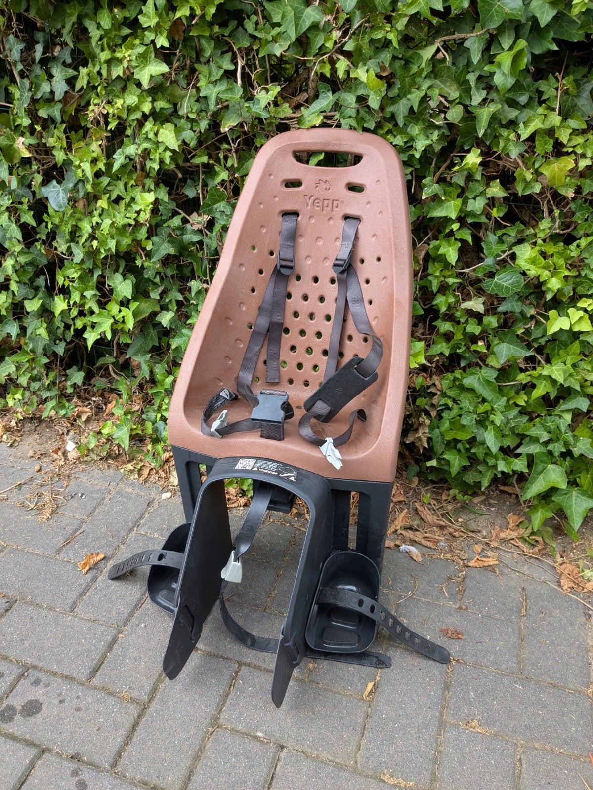 Yepp Achterzitje Bruin - Comfortabel en Veilig, Ophalen, Achterzitje, Yepp, Gebruikt