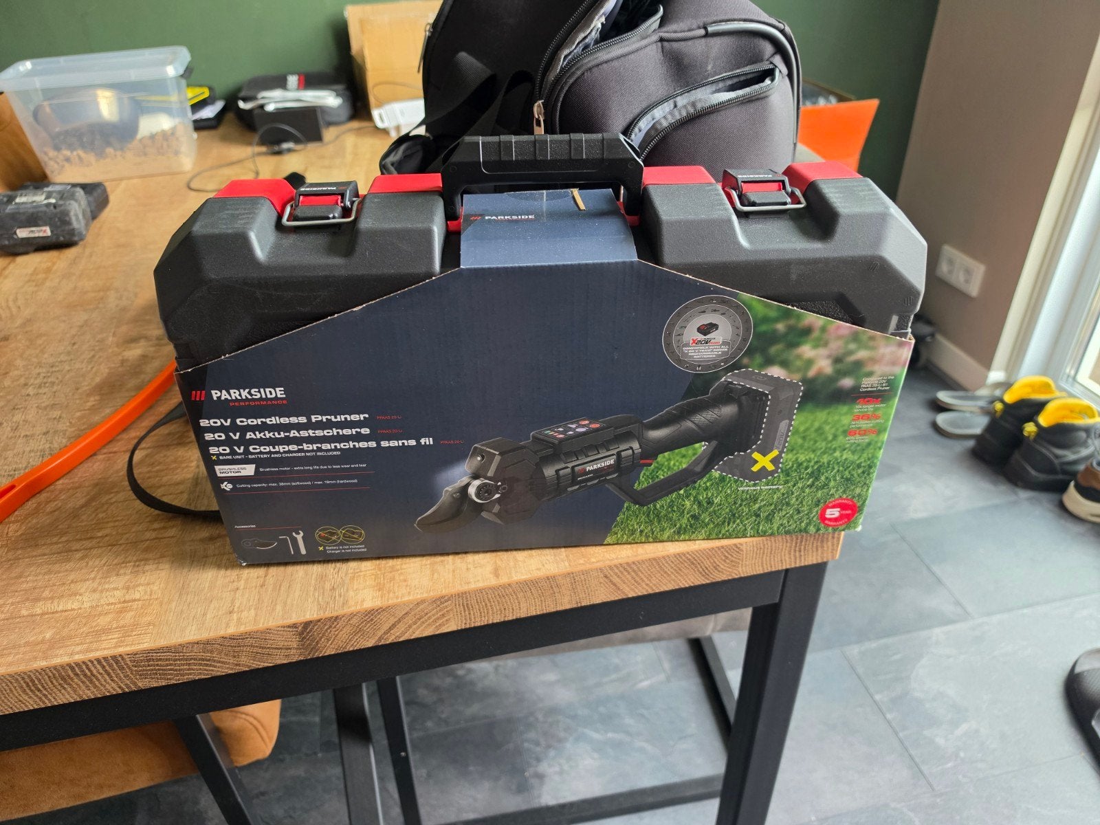 parkside performance 20 V Accu-snoeischaar, exclusief accu
2, Tuin en Terras, Ophalen of Verzenden, Nieuw, Accu
