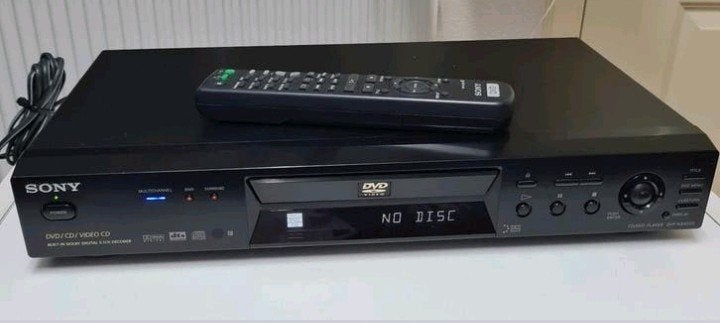 Sony cd, video cd, dvd speler dvp-ns400d + afstandsbediening, Ophalen of Verzenden