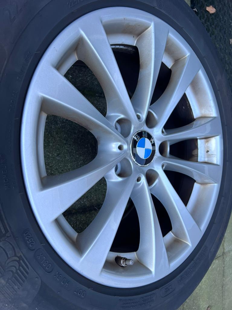 Bmw licht metalen velgen 225 x 55 x 17, Auto diversen, Auto-accessoires, Ophalen of Verzenden