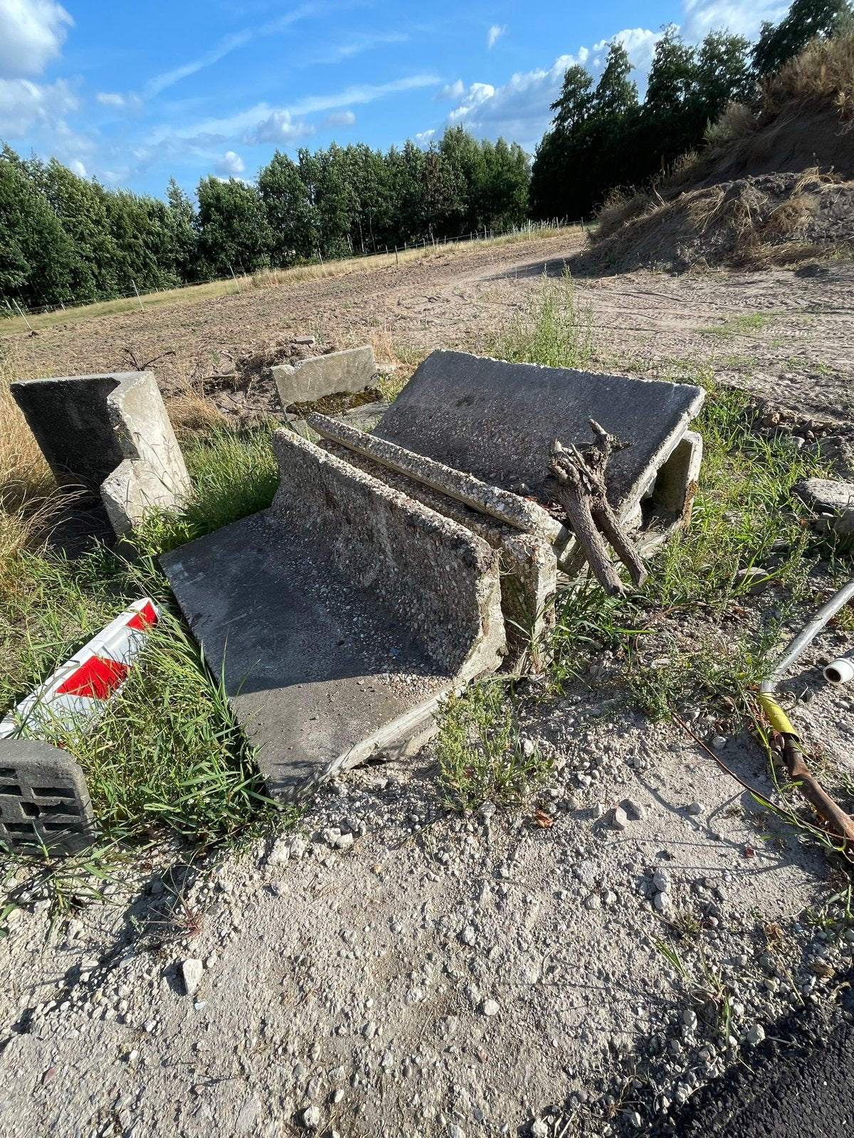 Keerwanden - 5 stuks 1 m hoog, Doe-het-zelf en Verbouw, Overige Doe-het-zelf en Verbouw, Ophalen, Gebruikt