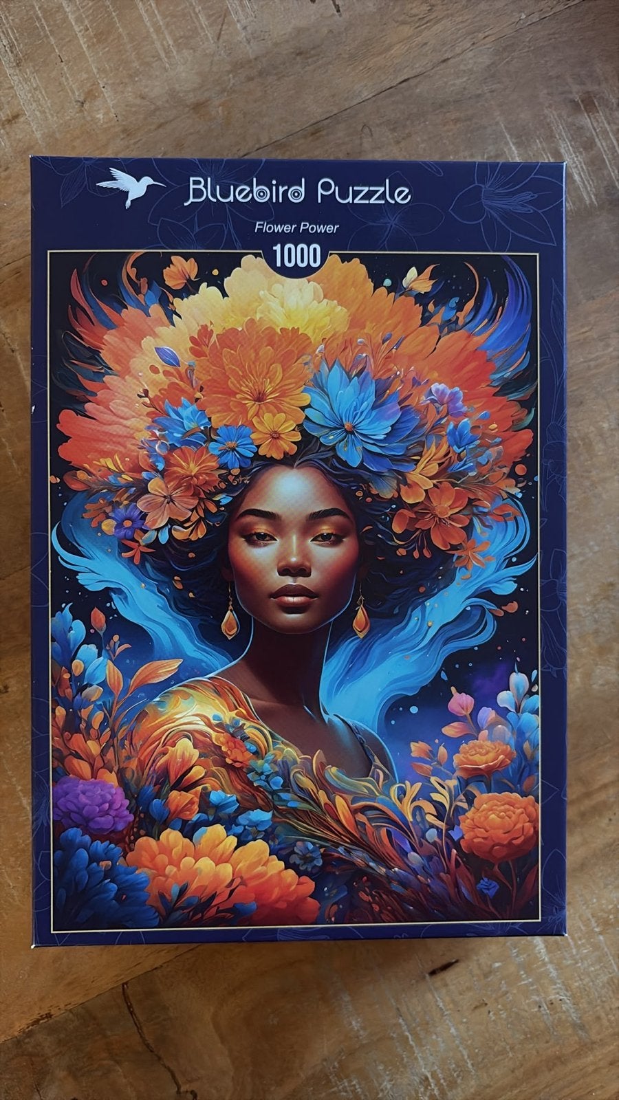 Bluebird Puzzel Flower Power 1000 stukjes, Ophalen, 500 t/m 1500 stukjes, Nieuw, Legpuzzel