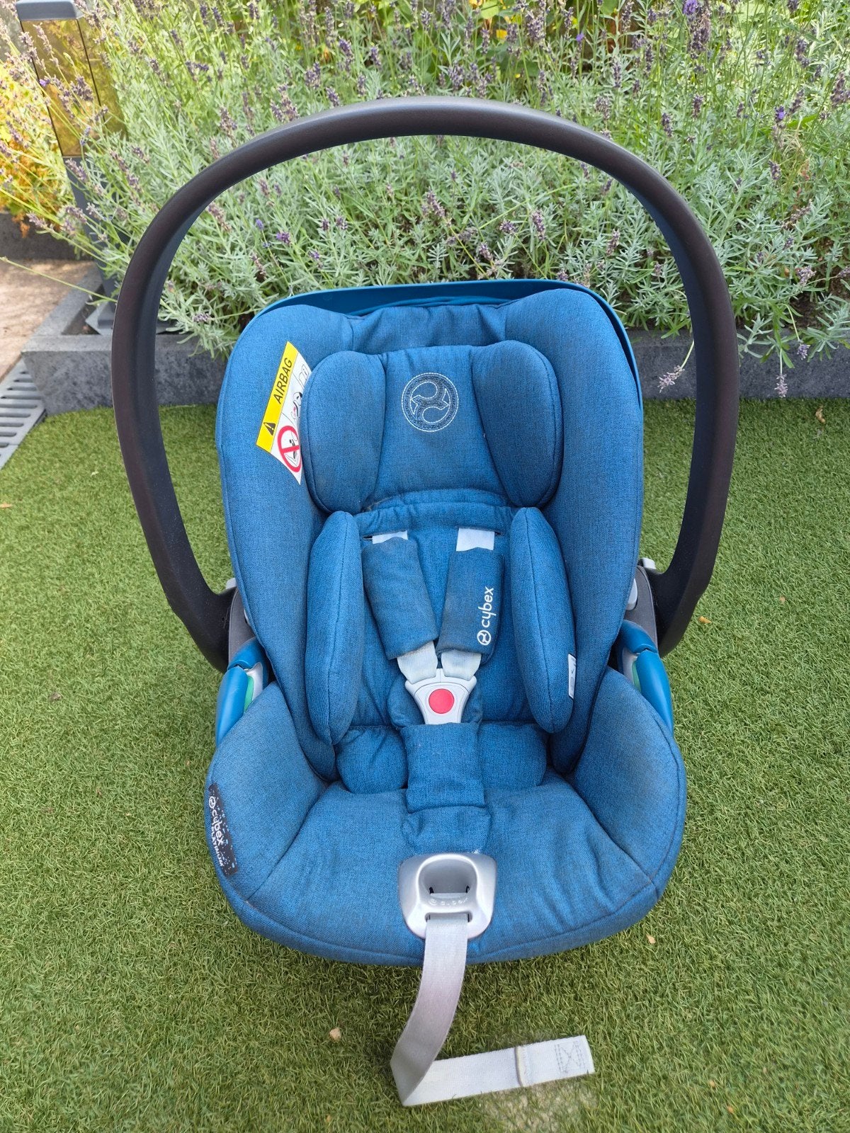 Cybex Cloud Z2 i-Size baby autostoel–blauw–zeer nette sta, Kinderen en Baby's, Zo goed als nieuw, Isofix, 0 t/m 13 kg, Slaapstand