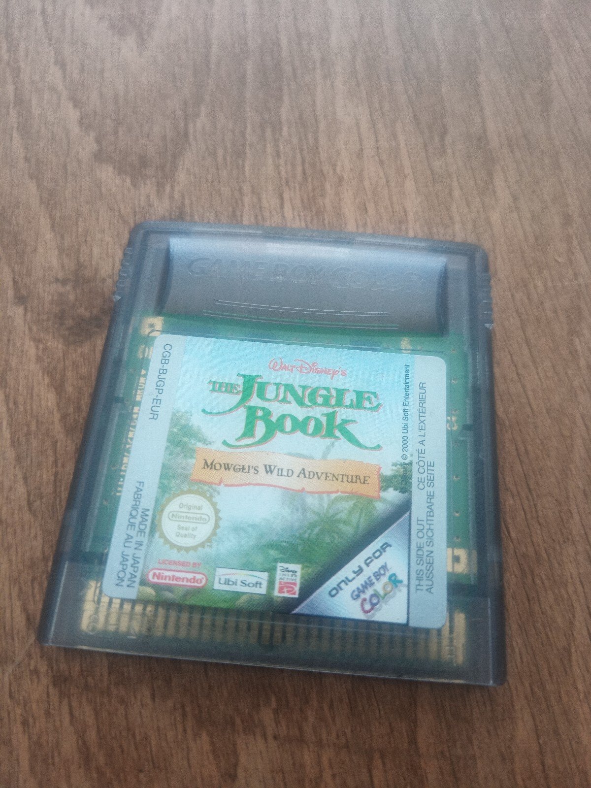 Spel voor de gameboy color The Jungle Book, Spelcomputers en Games, Games | Nintendo Game Boy, Avontuur en Actie, Gebruikt, 1 speler